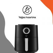 Arzum AR2062-G Airtasty Air FryerSıcak Hava Fritözü Gümüş - 8