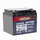 Orion 12V 60Ah LiFePO4 Akü - 1