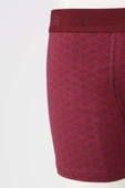 Bordo Baklava Desen Boxer - 2