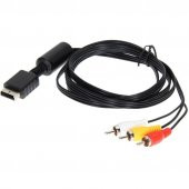 Ps2 Av Lcd Tv 3Rca Scart Lale Bağlantı Kablosu - 1