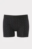 Siyah Nokta Desen Boxer - 1