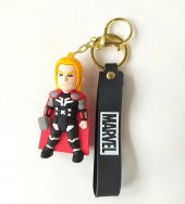 Anahtarlık Avengers Marvel Thor Silikon Anahtarlık Çanta Süsü Karakter Figür Oyuncak Aksesuar thumbnail 1