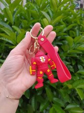 Anahtarlık Avengers Marvel Ironman Silikon Anahtarlık Çanta Süsü Karakter Figür Oyuncak Aksesuar thumbnail 4