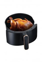 Kiwi Air Friyer 5 Lt Yağsız Fritöz KAF-5535 Siyah - 5