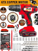 Projcb Plus American Red Platınum J-2517 Metal Şanzuman Çift Akülü Vidalama Matkap Uç Set Hediyeli - 1