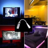 BLUETOOTH RGB ŞERİT LED KONTROL MODÜL CİHAZI TELEFON ÜZERİNNDEN KONTROL - 4