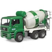 Bruder Man Tga Beton Mikser Yeşil BR02739 Lisanslı Ürün - 1