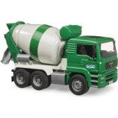 Bruder Man Tga Beton Mikser Yeşil BR02739 Lisanslı Ürün - 2