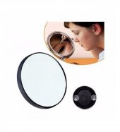 10x Büyüteçli Vantuzlu Makyaj Lens Traş Aynası Vantuzlu Büyüteçli Ayna Siyah Nokta Temizleme - 4