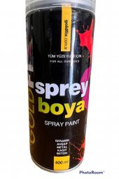 GOLDFİX Sprey Boya Sarı Renk 400ml - 1