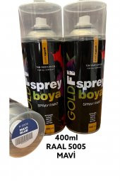 GOLDFİX Sprey Boya Mavi Raal5005 400ml - 1