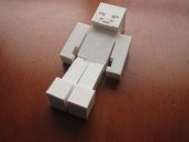Minecraft Steve Boots Armor Boot Plastik Aparat - 2