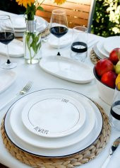 The Mia DLY001 Daily Tunes Pasta Tabağı 6 Lı Set - 19 cm - 4