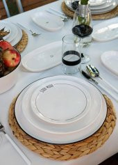 The Mia DLY001 Daily Tunes Pasta Tabağı 6 Lı Set - 19 cm - 5