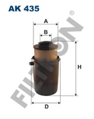 (FILTRONAK435)HAVA FİLTRESİ AC DELCO - 1