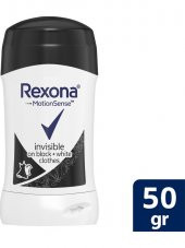 Rexona Invisible On Black + White Antiperspirant Stick 50 G thumbnail 5