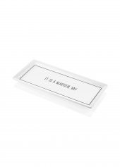 The Mia DLY010 Daily Tunes Dikdörtgen Servis 35x16 - 2