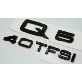Audi Q5 40 TFSi Parlak Siyah ABS 3M 3D Bagaj Yazı Logo Orjinal Ürün - 2
