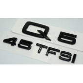 Audi Q5 45 TFSi Parlak Siyah ABS 3M 3D Bagaj Yazı Logo Orjinal Ürün - 2