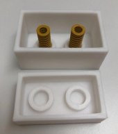 Ender 3 Pro Bahar Bazlı Damper Ayağı Plastik Aparat - 2