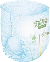 Baby Turco Doğadan Avantaj Paket Külot Bez 6 Beden 16+ kg 120li - 3