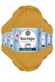 5 Adet Lotus Bikini Büstiyer Bluz Örgü İpi  K318 Koyu Sarı - 1