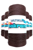5 Adet Polyester Makrome İpi 2070 Kahve 100 gr - 1