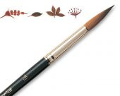 Raphael 8402 Seri Yuvarlak Uçlu Samur Fırça no:0 thumbnail 1