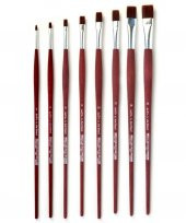 Karin By Da Vinci 8640 Düz Sentetik Fırça No: 16 - 4