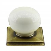 Mobilya Çekmece Dolap Kapak Kulpu Kulbu Krem Antik Sarı Porselen Kulp thumbnail 5