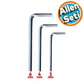 Allen Anahtar Seti 3 Parça Alyan Anahtar Set 3lü - 1