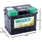 Tenax 12 V 60 Ah Amper 540A En Varta Akü Üretimi - 1