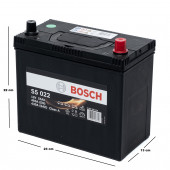 Bosch Akü 12V 55Ah Amper 460A (EN) - 2