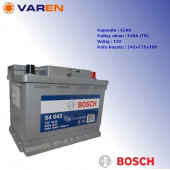 Bosch S4 043 Silver 12 V 62 Ah 540Cca Akü - 2