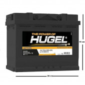 Hugel Akü 12 V 72 Ah Amper 580 A En - 2