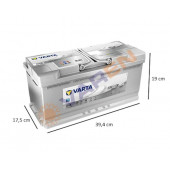 Varta Silver Dynamic H15 Start-Stop Agm 12 V 105 Ah 950Cca Akü - 2