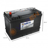 Varta Promotive Black H17 12 V 105 Ah 800Cca Akü - 2