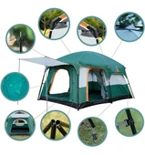 EFSANE KAMP - Medium Kamp Çadırı 1 Oda + 1 Salon - 10 Kişilik thumbnail 3