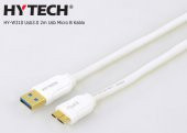 Hytech HY-W310 Usb3.0 2m Usb Micro B Note3-S5 + Harddisk Kablo - 1