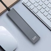 DM CHB011 USB to RJ45 100Mbps Ethernet ve USB Çoklayıcı Dönüştürücü - 2