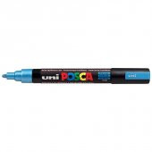 UNI POSCA SU BAZLI MARKOR METALIK MAVI (PC-1MR) - 3
