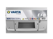 Varta Blue Dynamic N70 Start-Stop EFB 12 V 70 Ah 760 CCA Akü - 2025 thumbnail 4