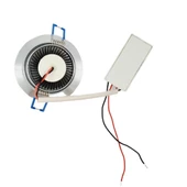 5 WATT LED SPOT TRAFOLU KROM KASA GÜN IŞIĞI (YCE-N5) ( 2 ADET ) - 2