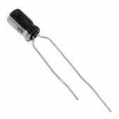 1uF 25v Elektrolitik Kondansatör 5x12mm - 10 Adet - 1