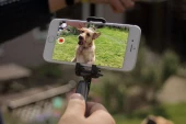 Aksiyon Kamerası Video Kamera El Sabitleyici Stabilizer Gimbal - 6