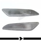 Fıat, Alfa Romeo, Lancia için Yan Sinyal Lambası Beyaz  (Sol-Sağ) - 1
