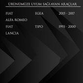 Fıat, Alfa Romeo, Lancia için Yan Sinyal Lambası Beyaz  (Sol-Sağ) - 2