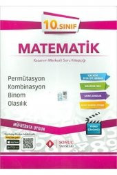 Sonuç Yayınları 10. Sınıf Matematik Permütasyon-kombinasyon-binom-olasılık Soru Bankası 2022 - 1