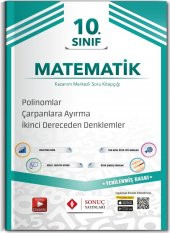 Sonuç Yayınları 10.sınıf Polinomlar Çarpanlara Ayırma, Iı. Derece - 1