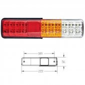 Forklift Led Stop Lambası 4 Fonksiyonlu 12V - 2